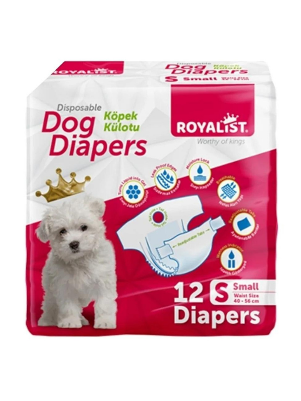 Royalist Royalıst Köpek Kilot Bez Small 12 Li