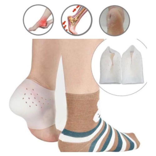 Boy Uzatıcı Görünmez Tabanlık Katı Silikon Tabanlık Sert Giyen 3.5 Cm Şeffaf-çorap