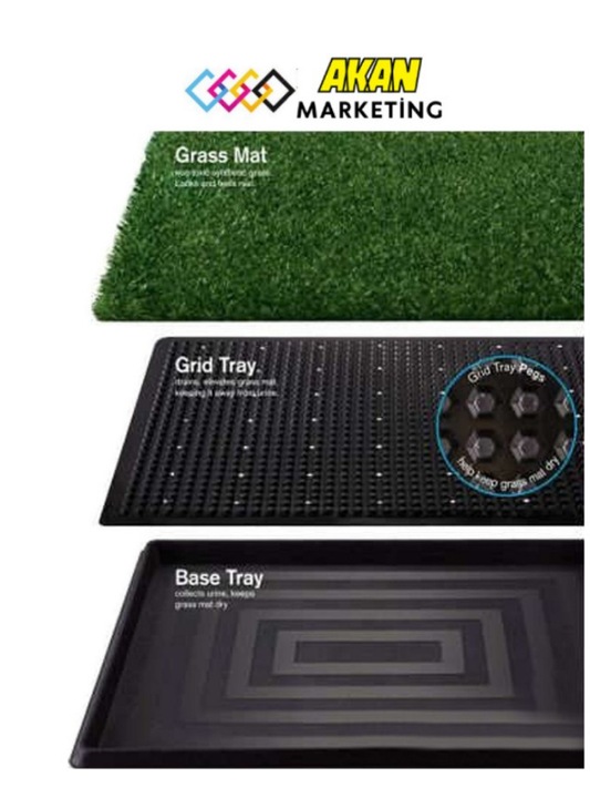 Pet Park Köpek Tuvalet Eğitim Parkı Büyük, 64cm X 51cm X 3.8cm Pet Park