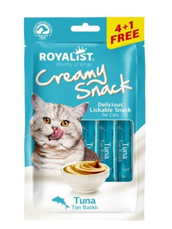 Royalist KEDİ ÖDÜL MAMASI ROYALIST CREAMY SNACK - TUNA BALIKLI 75 gr