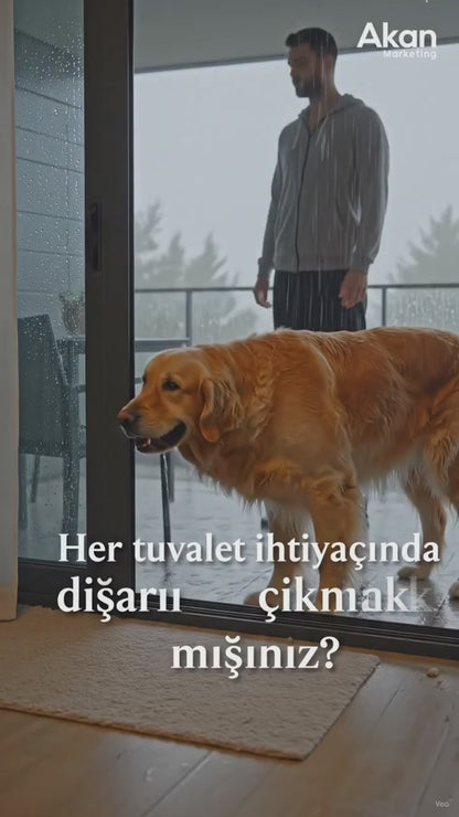 Pet Park Köpek Tuvalet Eğitim Parkı Büyük, 64cm X 51cm X 3.8cm Pet Park